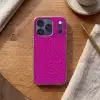 Vloeiend - Olie - Roze - Verf Telefoonhoesje iPhone 17 Pro klein 878 -sfeer1