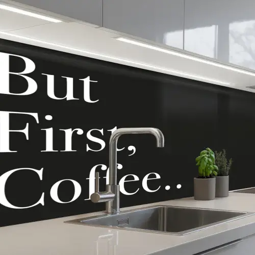 But First Coffee keuken achterwand 2 middel -3d_schuin