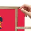 Zonnebril - Schedel - Jas - Rood Light Box met batterij (Wandlamp) middel -USP_websiteprintNL