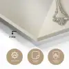 Beige - Vintage - Bestek plexiglas 5mm klein -sfeer2