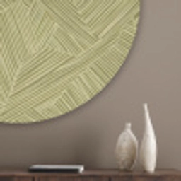 Abstract - Modern - Groen Akoestische PET Vilt - Rond klein 838 -sfeer5_closeup