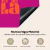 Oh la la - Roze - Oranje - Gestapelde letters Inductie beschemer met haakjes klein -ky-onderkant-de