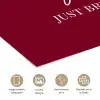 Santa - Wine - Rood - Kerst - Kerstman poster papier klein -closeup_NL