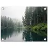 Bergen - Meer - Bos tuinposter los doek klein -3d