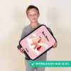 Eenhoorn - Vleugels - Roze - Regenboog Kinderkoffer - Zwart klein -sfeer4_DE