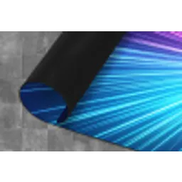 Abstract - Light - Burst - Modern - Colorful Keukenloper - keukenmat middel -closeup