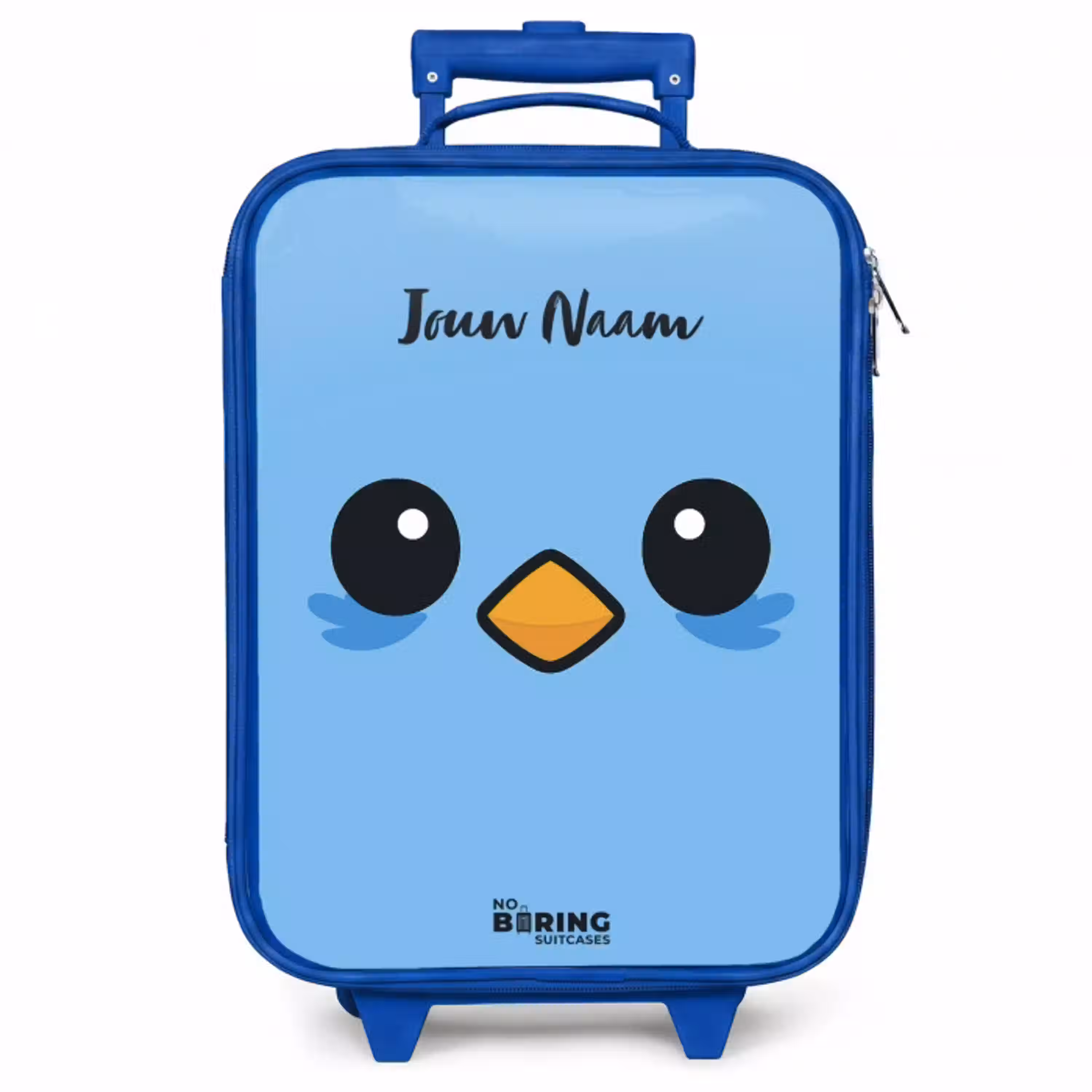 Kawai - Vogel - Blauw Kinderkoffer - Blauw klein -zzz_website3d