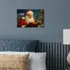 Kerstman - Kerst - Winter - Kerstboom poster papier klein -sfeer2