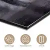 Paard - Magisch - Zwart aluminium wit klein -closeup_NL