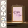 You're doing great - Roze - Bubble letters Light Box met kabel (Tafellamp) klein -USP_DE