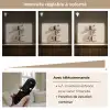 Plankjes - Boeken - Vaasjes - Planten Light Box met batterij (Wandlamp) middel -USP_dimbaarFR
