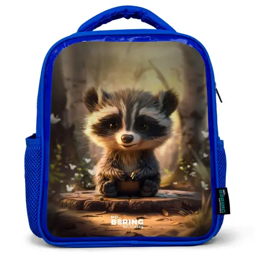 Bobby Bosboom Kinderrugzak - Blauw middel -3d