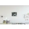 Close-up van eucalyptusplanten uit de natuur textielposter latten blank klein -kinderkamer