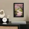 Kersenbloesem - Natuur - Sakura - Pad - Japanse tuin fotolijst zwart zonder passe partout klein -sfeer1