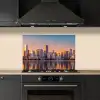 Skyline - Gebouwen - Steden keuken achterwand spatscherm klein -sfeer1