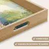 Bos - Schilderstijl - Kleurrijk Dienblad Rechthoek middel -USP_HandgreepNL