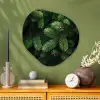 Sparrentakken - Knoppen - Naalden - Groen Wandcirkel Organisch Plexiglas middel -sfeer2