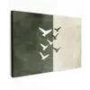 Japandi - Vogel - Groen canvas 2cm klein -z3d