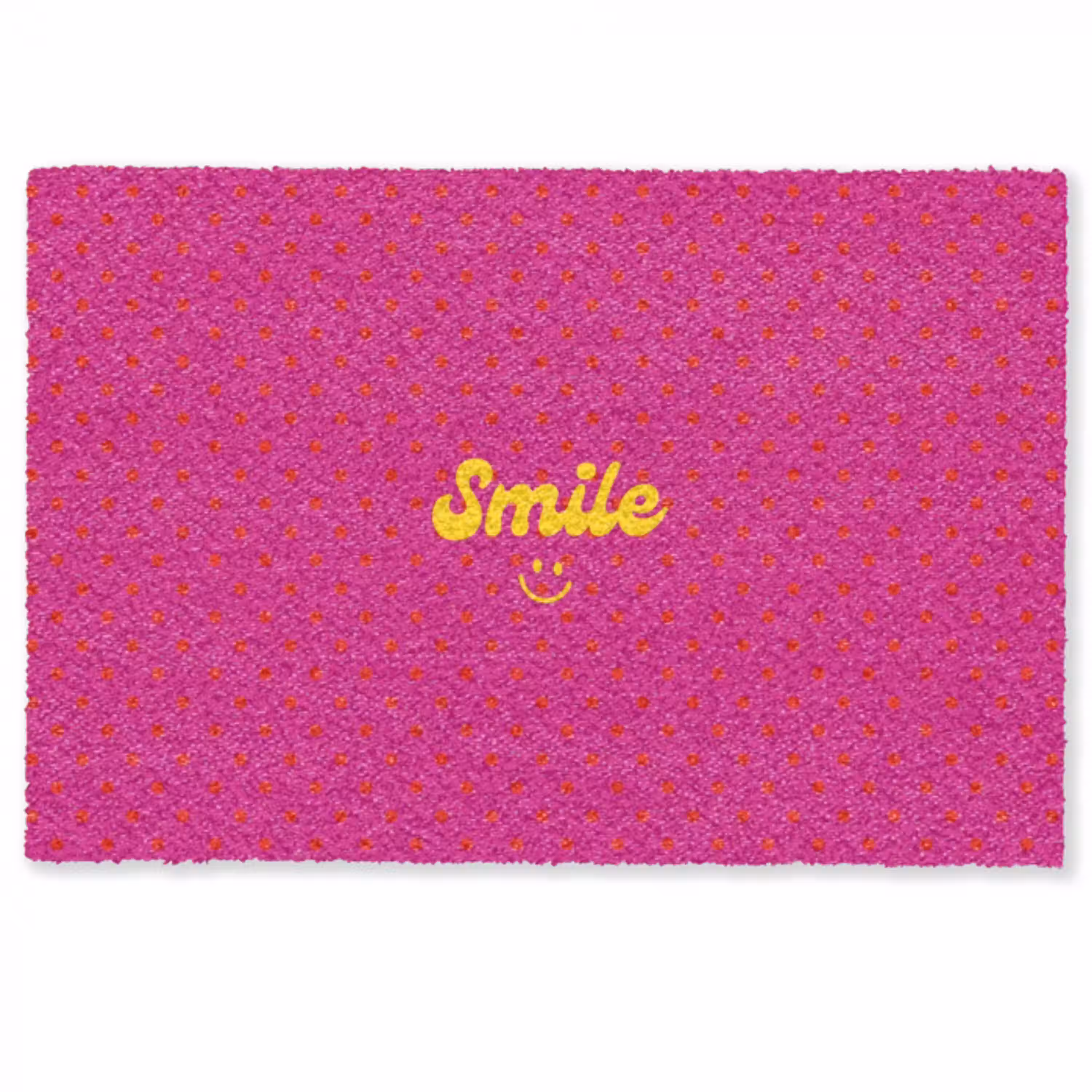 Smile - Stippen - Roze Deurmat klein -zkaufland3d