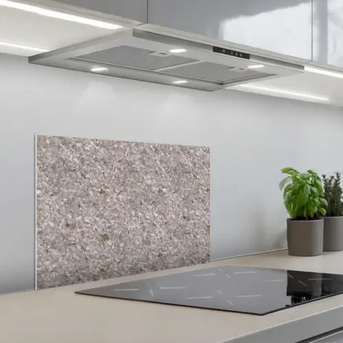 Licht - Grijs - Textuur keuken achterwand spatscherm klein 900 -3d_schuin