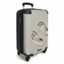 Voeten - Zand - Zee NBS - Handbagage koffer - Volwassenen Unisex middel -productfoto_3d