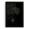 Bol - Gedroogd - Vaas - Zwart fotolijst zwart zonder passe partout klein -3d