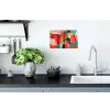 Vormen - Kleurrijk - Abstract - Vlakken Muursticker klein -keuken