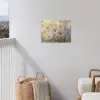 Madeliefjes - Wit - Zonlicht tuinposter los doek klein -sfeer8