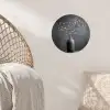 Takken - Vaas - Bolletjes - Wit Wandcirkel behangsticker klein -sfeer4