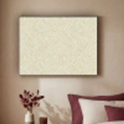 Geometrisch - Lijnen - Groen Textielframe zwart klein 947 -sfeer1
