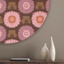 Retro - Madelief - Roze Akoestische PET Vilt - Rond klein 838 -sfeer5_closeup