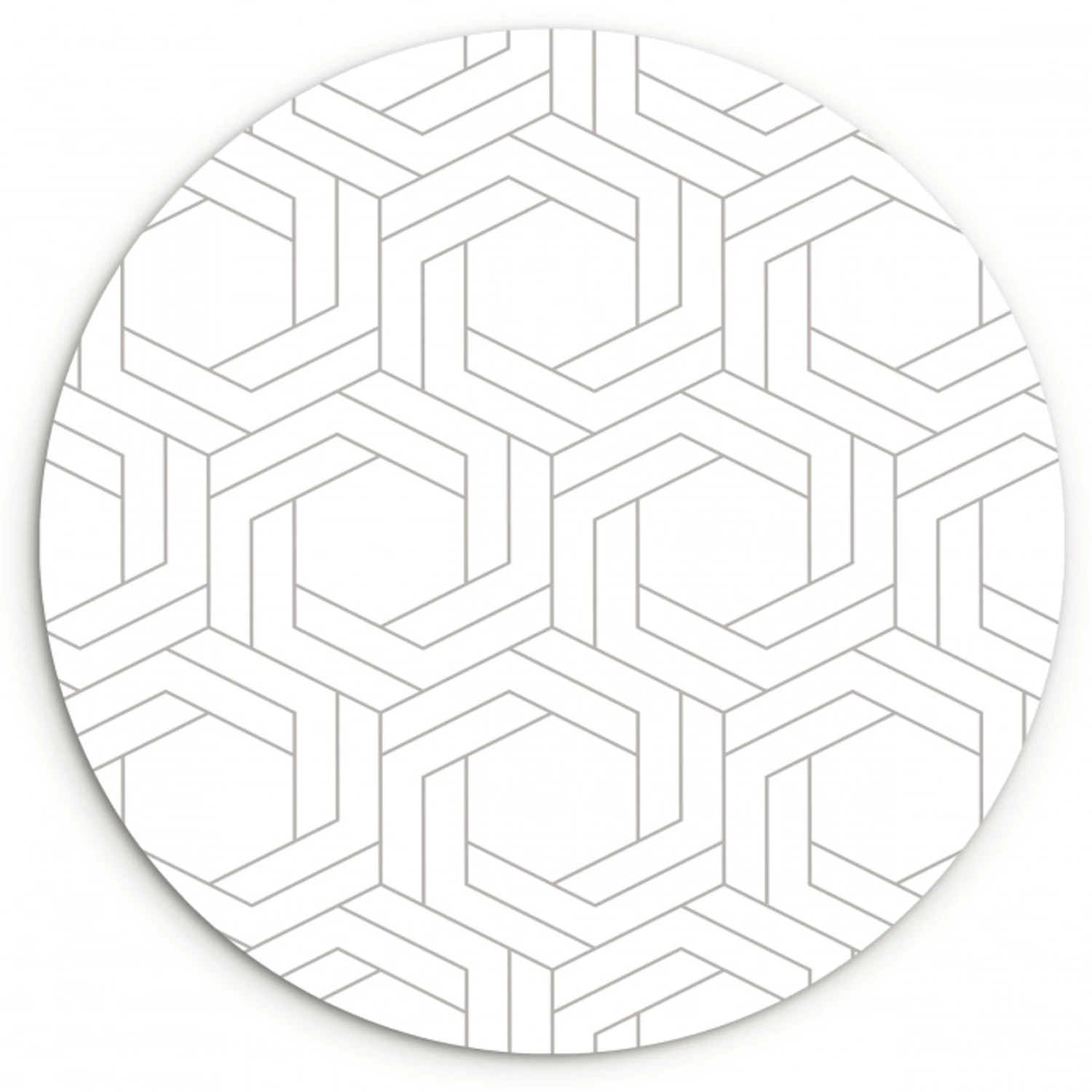 Design - Geometrie - Patronen - Abstract Wandcirkel plexiglas klein 852 -3d