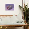Edelstenen - Glitters - Paars - Kleurrijk tuinposter los doek klein -sfeer7