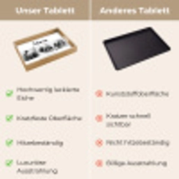 Mama - Fotocollage Dienblad Rechthoek middel -USP_VergelijkingDE