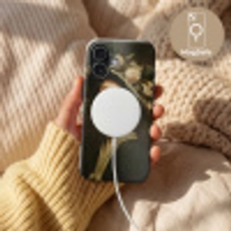 Bloemenhoed - Portret - Vrouw Toughcase MagSafe Apple iPhone 17 klein -USP_MagsafeV