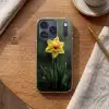 Bloem - Narcis - Gras - Geel Telefoonhoesje iPhone 17 Pro klein -sfeer1