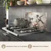 Kolibrie - Vogels - Bloemen - Planten keuken achterwand spatscherm klein -usp_FR