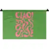 Abstract - Roze - Ciao - Vormen Wandkleed katoen klein -zz3d
