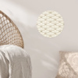 Klassiek - Art - Beige Wandcirkel behangsticker klein 186 -sfeer4