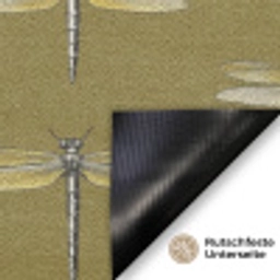 Libellen - Patroon - Groen Deurmat klein 898 -antislip_DE