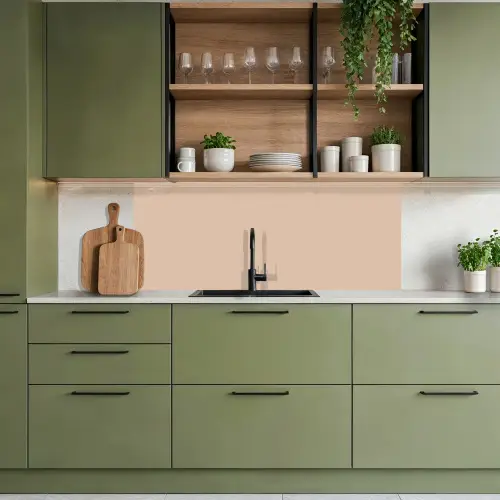 Zachte Zandgloed keuken achterwand 2 middel -sfeer3