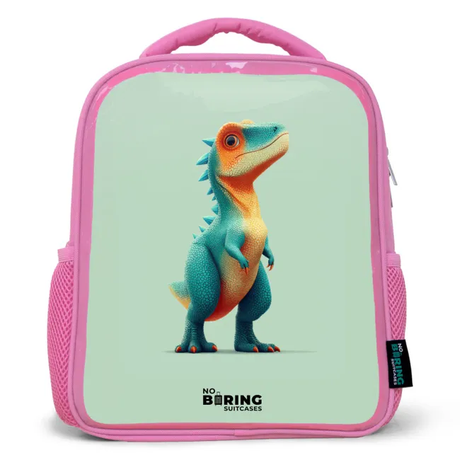 Kids' Backpacks Pink -. Dino - Animal - Green - Orange