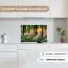 Bos - Bloemen - Lavendel - Zon - Paars - Natuur keuken achterwand spatscherm klein -sfeer4_FR