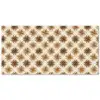 Geografisch - Patroon - Bruin Balkonbeschermer Duitsland klein 596 -zz_3d