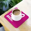 Focus on the good - Roze - Simple onderzetter kurk middel -sfeer5