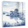 Schots - Kasteel - Blauw - Aquarel plexiglas 5mm klein -zzzproduct_nieuw
