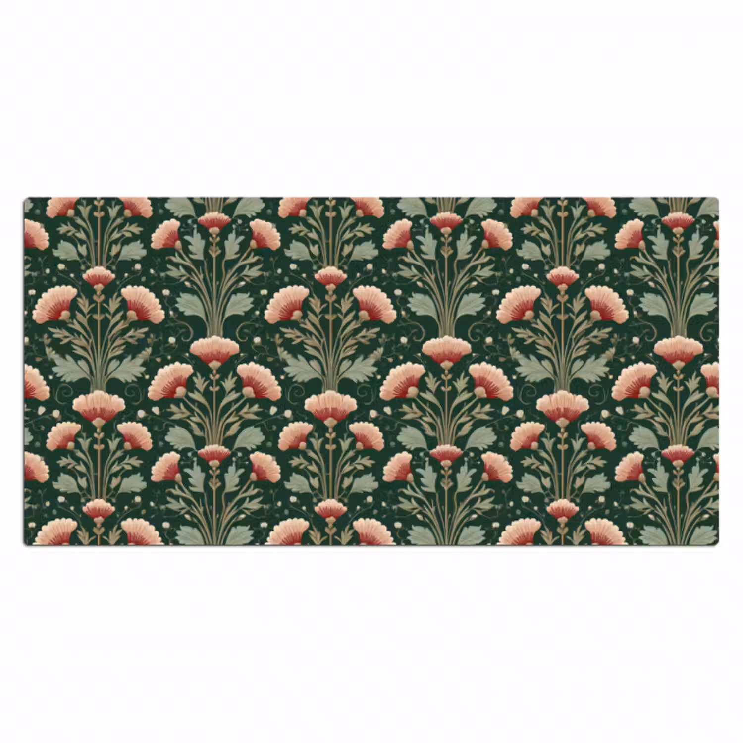 Schreibtischunterlage - Muster - Botanisch - Farbenfroh