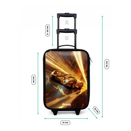 Goldrush Kinderkoffer - Zwart klein -productfoto_formaten