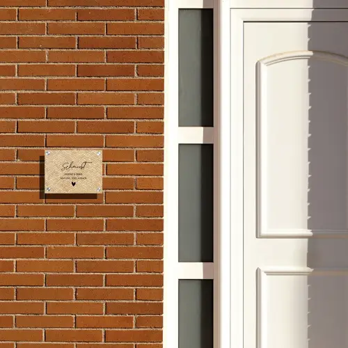Gevlochten riet - Sierlijk Naambord Rechthoek middel -sfeer3-rechthoek-S
