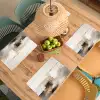 Kunst - Abstract - Grijs - Industrieel Placemat vinyl groot -zzsfeer5_Kitchenyeah-website